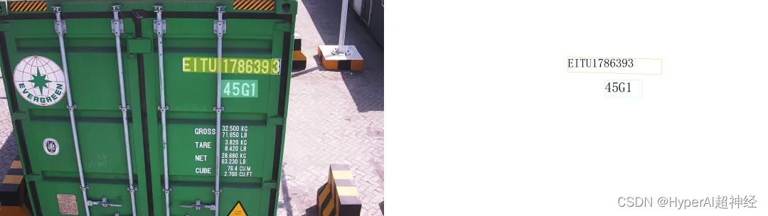 Visualization results example